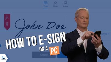 How to digitally sign a document on a PC computer | Kurt the CyberGuy