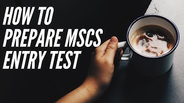 MSCS entry test by VU