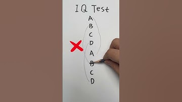 🧠Can You Solve This IQ Test? (Link A to D Without Crossing Lines!)⏳✏️ #iqtest #puzzle #foryou