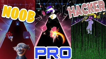 NOOB vs PRO vs HACKER - Beat Blade