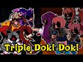 FNF | Triple Doki Doki | Cover Triple Trouble | Sonic.Exe X Doki Doki Takeover! | Mods/Hard |