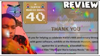 Super Mario 40th Anniversary Has ended: Lets Review it