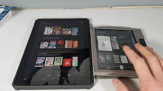 Reading on  Kindle E reader vs  Fire Tablet