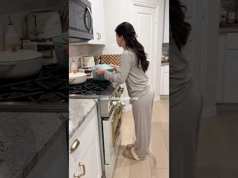Asmr cook dinner