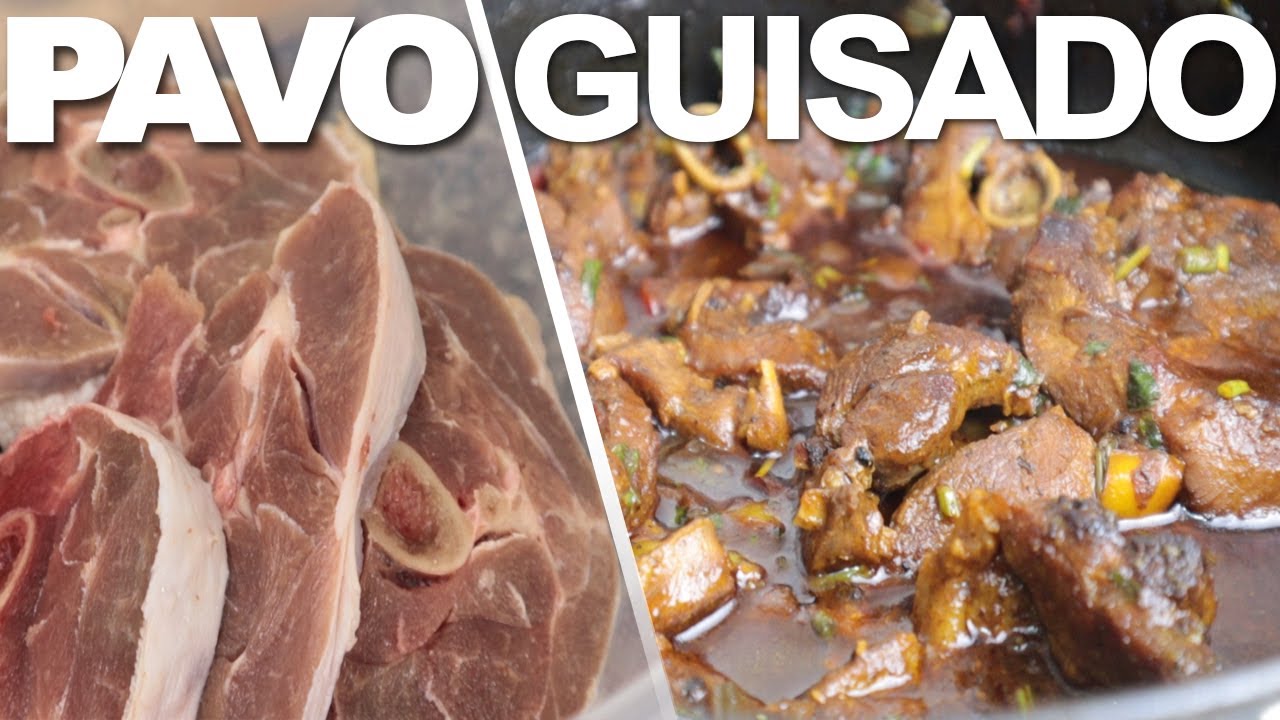 Carne de pavo guisada paso a paso - YouTube