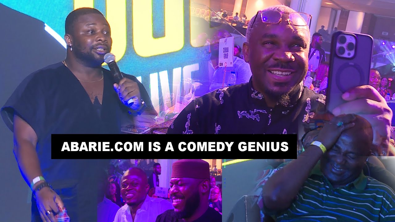 ⁣Abarie.com is a Comedy Genius 😂😂😂| Ogbuefi live in Eko-hotel (Onitsha to Lagos)