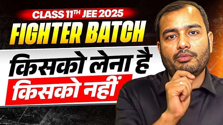 FIGHTER JEE BATCH Detailed SUMMARY🤯 | CLASS 11th JEE✅