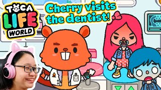 Toca Life World - Cherry Visits The DENTIST!!! screenshot 2