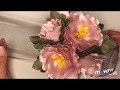 МК Цветы из лент 🌸. DIY Ribbon flowers 🌸.  Flores de la fita 🌸 . פרחי סרט סאטן