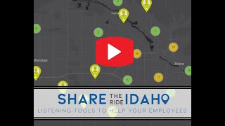 How to Use Share the Ride Idaho's Data Tools to Build an Attractive Commute Benefit Program