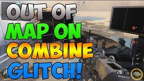 OUT OF THE MAP COMBINE GLITCH!!!!!! call of duty black ops 3