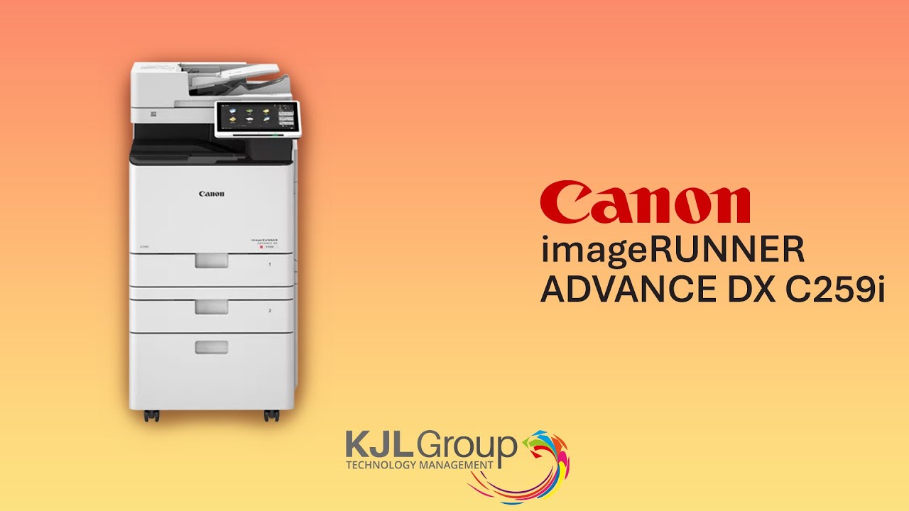 Canon imageRUNNER ADVANCE DX C259i MFP - KJL Printer Store