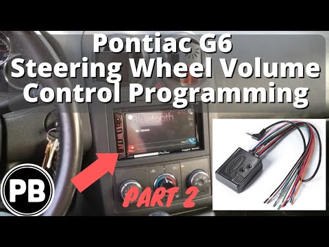 2004 - 2009 Pontiac G6 Steering Wheel Controls to Pioneer Install