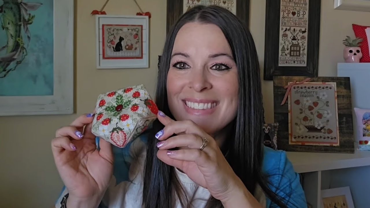 Flosstube 76 ~ First Biscornu FFO'd! 3 FFO'S, 2 wips, and Winners announced! 