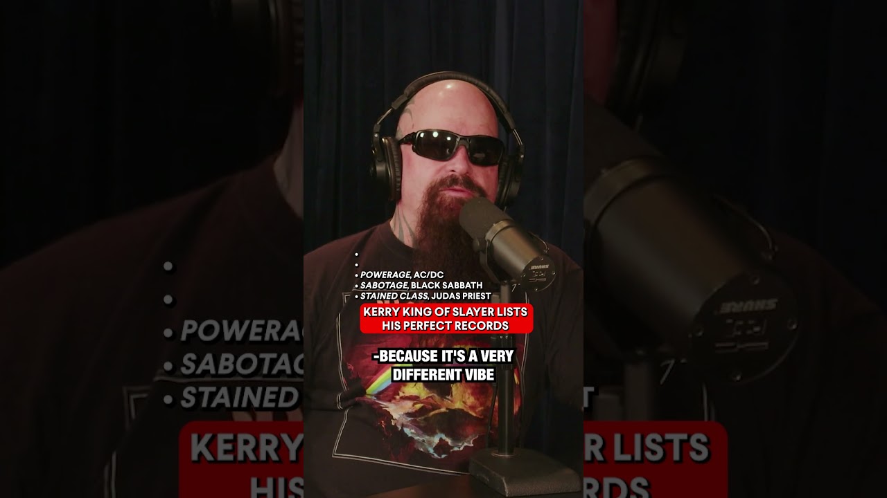 Керри Кинг из Slayer выбирает свои идеальные пластинки 