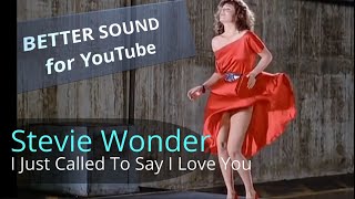 [고음질 음원] Stevie Wonder - I Just Called To Say I Love You (영화 The Woman In Red 1984)