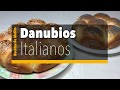 Pancitos rellenos de queso y jamón - Danubios Italianos
