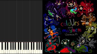 Homestuck | Iron Infidel [ColoUrs and Mayhem: Universe A Album] Synthesia