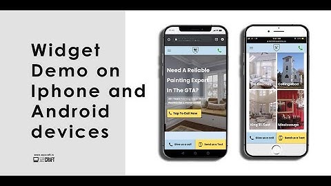 Fixed Buttons Duda custom widget for mobile version - WPcraft