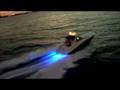 OceanLED TV LED underwater lights on a 33' Searay Sundancer