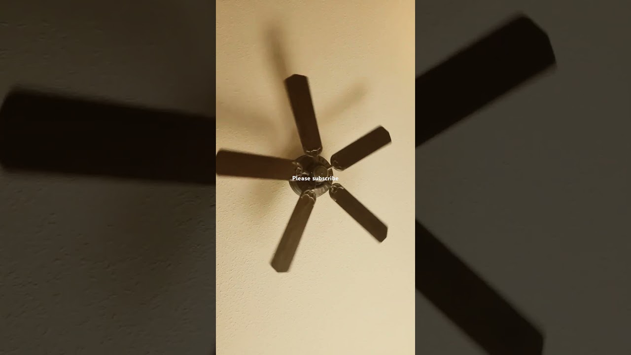 Slow Motion fan spinning!! 