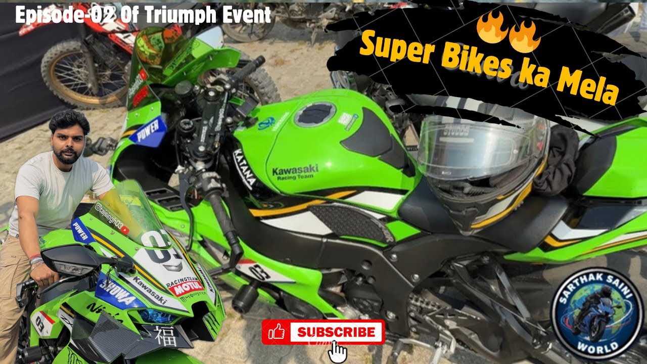 ₹1 Crore+ Super Bikes Ek Jagah 😱 | Triumph Event Episode 02 | Dehradun ❤️