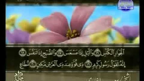 ختمة الشيخ سعد الغامدي 81 سورة التكوير