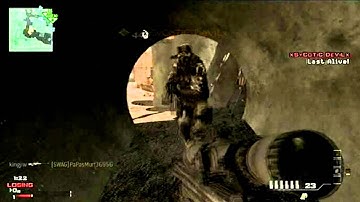 MW3 L118A 2piece Kill Cam