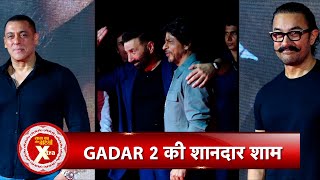 SRK, Salman Khan, Aamir Khan Come Together To Celebrate Sunny's 'Gadar 2' Success | SBB