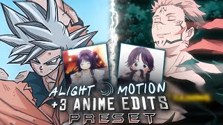 3 Trending Anime Edit Presetalight Motion Xml