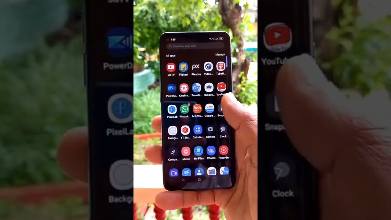 Oppo reno7 display test in sun light 