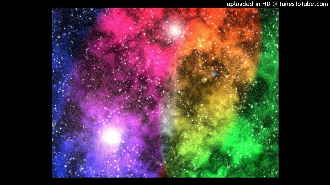 Цветной космос. Разноцветный космос. Космический фон. Радужный космос. Фон Галактика.