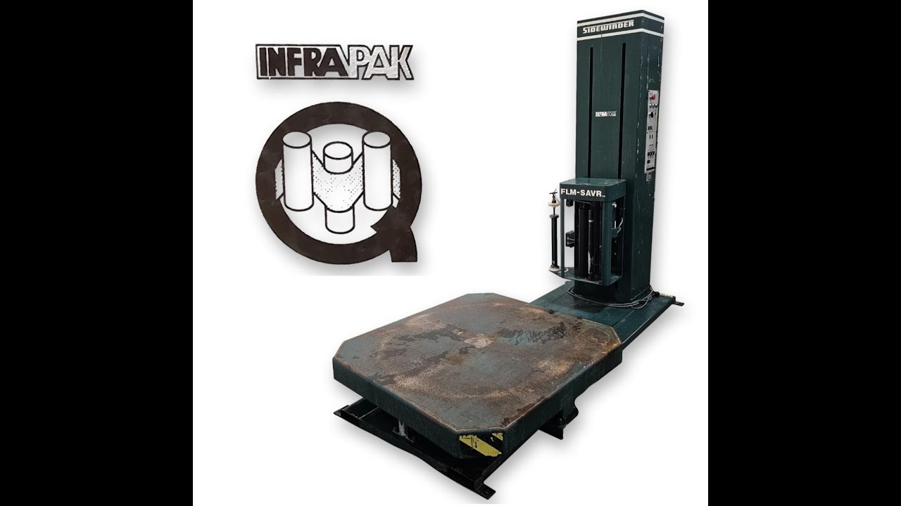 Infrapac Used Infra Pak Sidewinder FLM-SAVR High Profile Stretch Wrapper SW4 ...