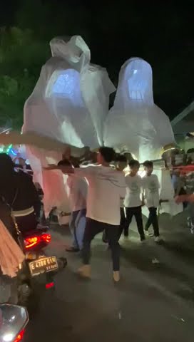 pawai takbir keliling hari raya idul Fitri #2024 #idulfitri
