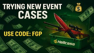 HELLCASE WE TRYING NEW EVENT CASES -  HELLCASE PROMO CODE 2025