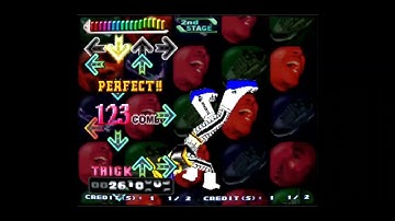 DDR 4thmix plus wonderland (UKS mix) arcade