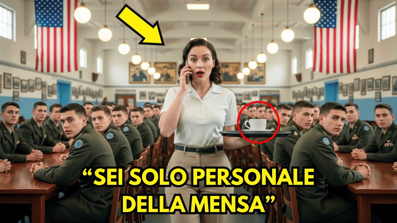 Servì il caffè al colonnello, senza sapere di essere di grado superiore a lui