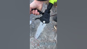 134 - Đầu chuyển đổi máy cưa xích gắn máy khoan cầm tay.