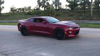Camaro 2017 Ss Burning Rubber