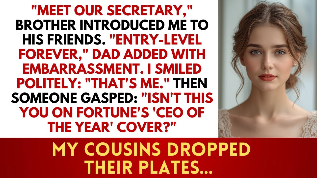 Family Said 'You're Just A Secretary' - Until They Saw the Fortune Magazine Cover