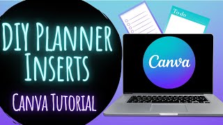 DIY Planner Inserts: Canva Tutorial