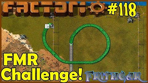 Factorio Million Robot Challenge #118: First Rails!