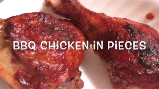 BBQ Chicken Pieces - halogen oven