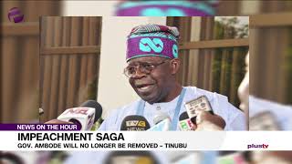 Gov. Ambode Will No Longer Be Impeached - Tinubu