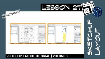 Sketchup Layout 27 - Creating a Door Schedule (Copy Paste Method)