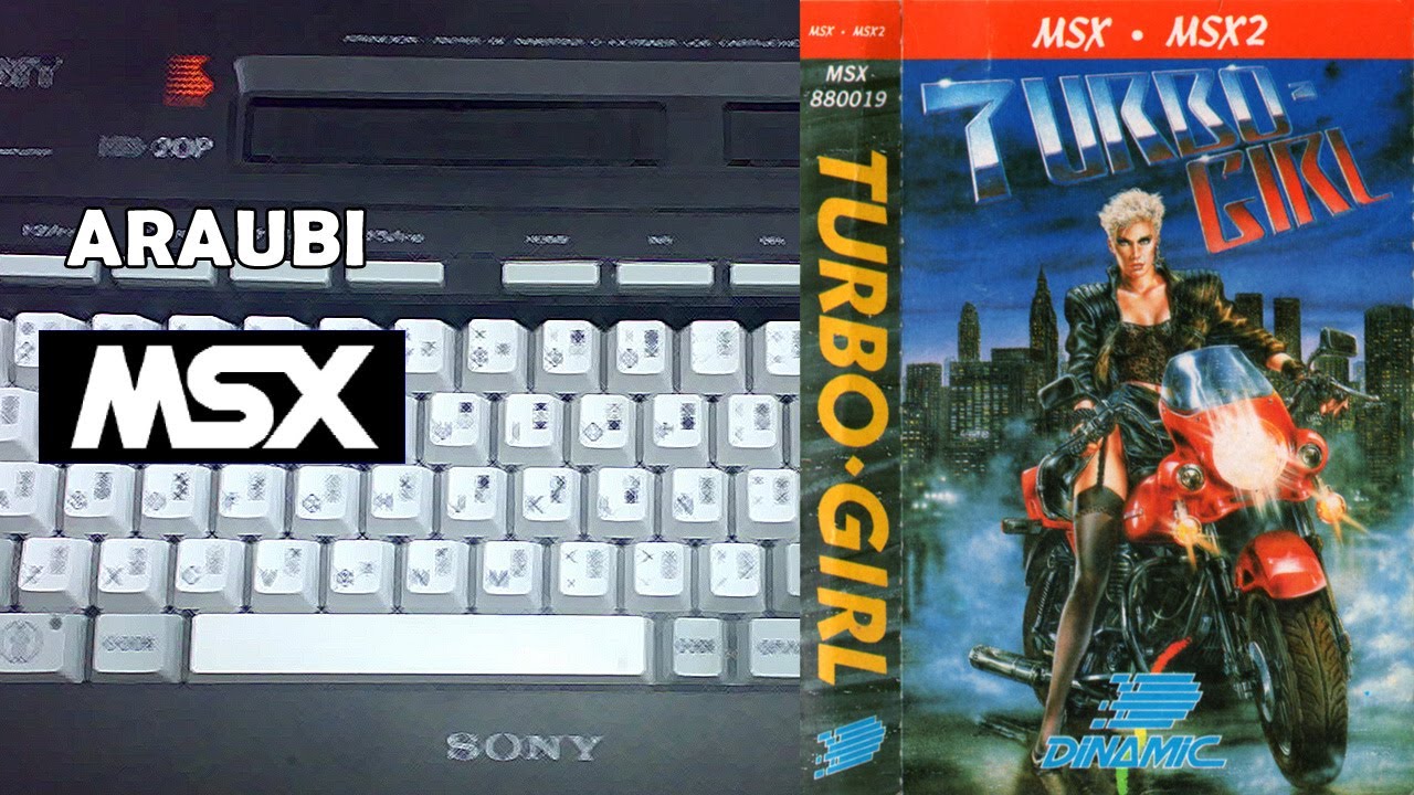 Turbo Girl (Dinamic, 1988) MSX [193] Walkthrough Comentado