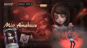 This Acc makes it hard to see the perfume | Mio Amakura + Memo | Perfumer Rank Gameplay | Identity V