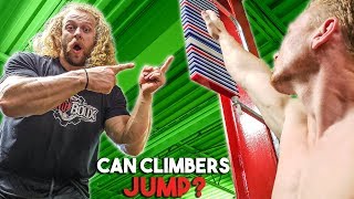 CLIMBERS HAVE WEAK LEGS, MYTH? (vertical jump test)