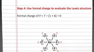 CHEMISTRY 101: Drawing Lewis Structures, Exceptions, XeF6, xenon hexafluoride
