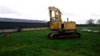 Rare Ford H44 Digger / Excavator Running.